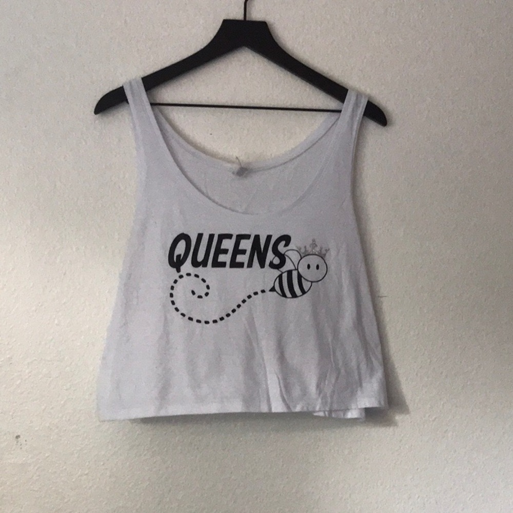 White tank top